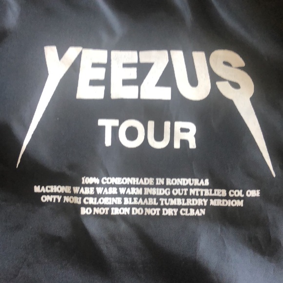 Adidas Yeezy Kanye West collaboration black windbreaker Adult Large - Picture 5 of 7